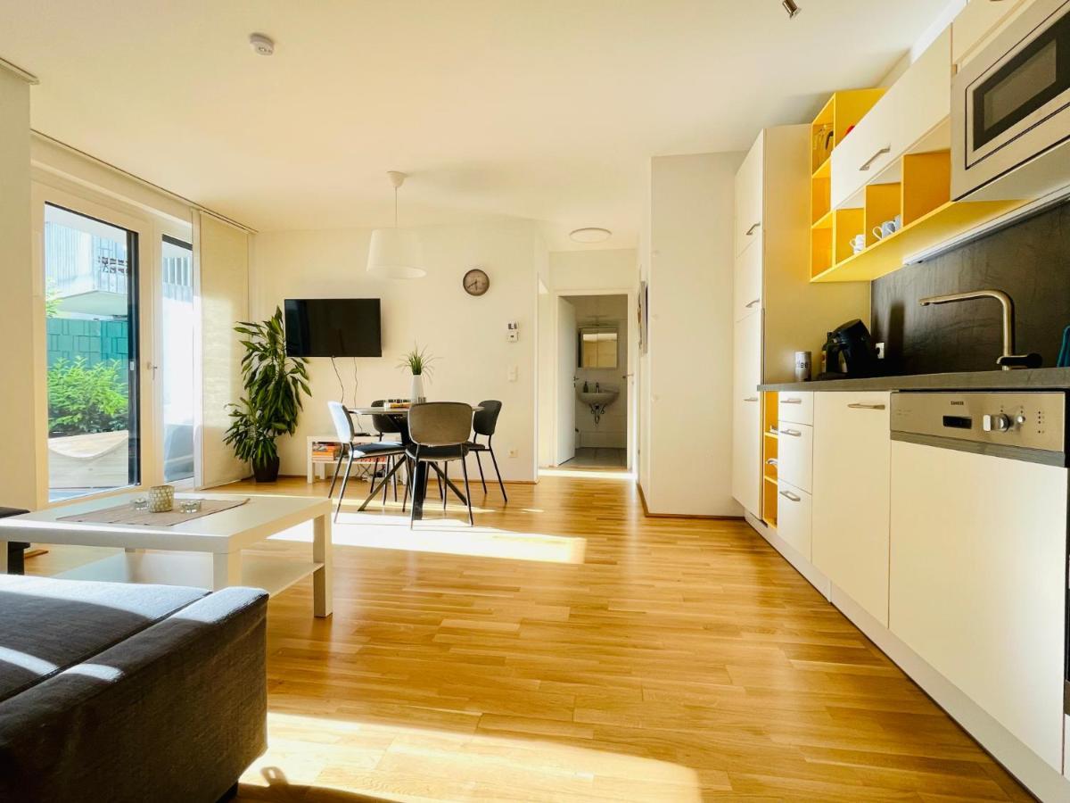 Topmodernes Sonnenwohnen Apartment Bei U-Bahn Und Therme Wien Oberlaa, 15 Min Bis Stephansplatz المظهر الخارجي الصورة
